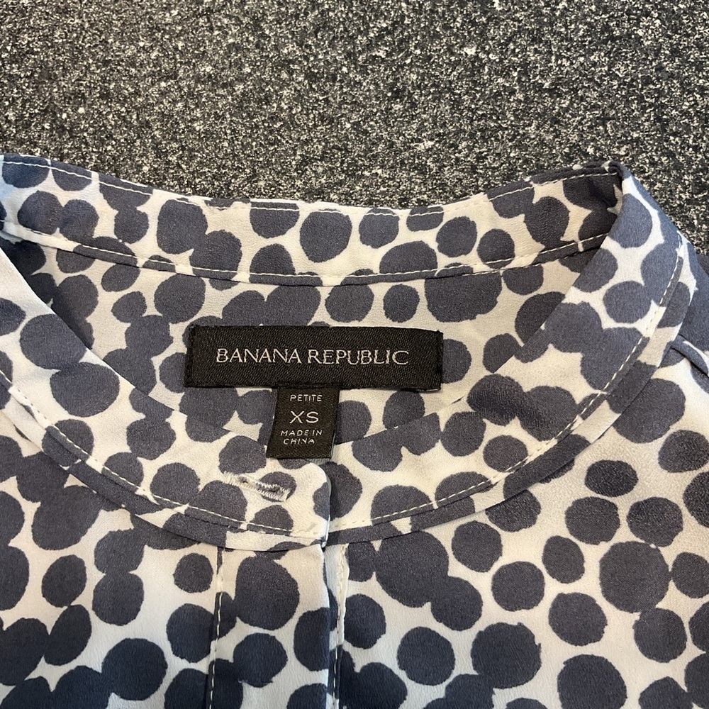 ❤️3/$15 Banana Republic Black and White Women Dress - Picture 6 of 7